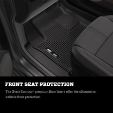 Load image into Gallery viewer, Husky Liners 19-21 Silverado/Sierra 1500/2500/3500 Double Cab X-ACT 2nd Seat Floor Liner - BLK Floor Mats - Rubber Husky Liners
