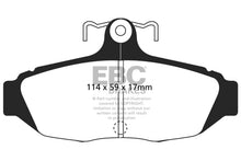 Load image into Gallery viewer, EBC 87-93 Ford Mustang 5.0 Ultimax2 Rear Brake Pads Brake Pads - OE EBC   
