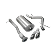 Corsa 2007-2008 Chevrolet Silverado Crew Cab/Short Bed 1500 4.8L V8 Polished Sport Cat-Back Exhaust Catback CORSA Performance