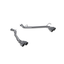 Load image into Gallery viewer, MBRP 20-21 Ford Explorer ST 3.0L EcoBoost Dual Rear Exit Axle Back w/ Quad Tip AL Exhaust System Axle Back MBRP
