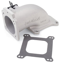 Load image into Gallery viewer, Edelbrock Low Profile Intake Elbow 90mm Throttle Body to Square-Bore Flange As-Cast Finish Throttle Bodies Edelbrock
