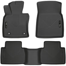 Load image into Gallery viewer, Husky Liners 2018 Toyota Camry Weatherbeater Black Front &amp; 2nd Seat Floor Liners Floor Mats - Rubber Husky Liners

