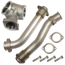 Load image into Gallery viewer, BD Diesel UpPipe Kit - Ford 1999.5-2003 7.3L PowerStroke Connecting Pipes BD Diesel
