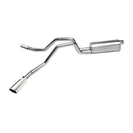 Gibson 14-18 GMC Sierra 1500 Denali 6.2L 3.5in/2.25in Cat-Back Dual Extreme Exhaust - Aluminized Catback Gibson