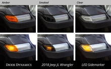 Load image into Gallery viewer, Diode Dynamics 18-21 Jeep JL Wrangler/Gladiator Sidemarkers - Amber (set) Light Accessories and Wiring Diode Dynamics   
