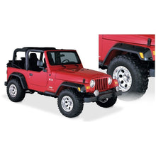 Load image into Gallery viewer, Bushwacker 97-06 Jeep TJ Pocket Style Flares 4pc - Black Fender Flares Bushwacker

