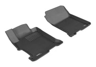 3D MAXpider 2013-2017 Honda Accord Kagu 1st Row Floormat - Black Floor Mats - Rubber 3D MAXpider   