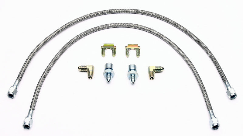 Wilwood Flexline Kit 1999-2006 GM 1500 Truck/SUV 14.25 Rotor Front Brake Line Kits Wilwood