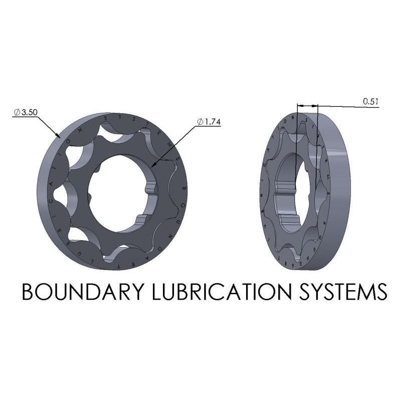 Boundary 05-14 Ford Modular Motor/Shelby GT500 3V 4.6L/5.4L V8 Billet Oil Pump Gear Oil Pumps Boundary