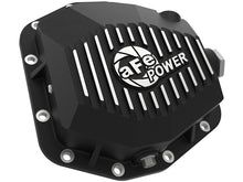 Load image into Gallery viewer, aFe Street Series Rear Differential Cover Black w/Machined Fins 20+ Jeep Gladiator JT (Dana M220) Diff Covers aFe

