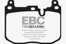 Load image into Gallery viewer, EBC 14+ BMW i8 1.5 Turbo/Electric Yellowstuff Front Brake Pads Brake Pads - Performance EBC   
