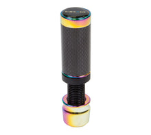 Load image into Gallery viewer, NRG Slimboy Adjustable Shift Knob (M10X1.50) Honda / Acura / Lotus - Carbon Fiber / Neochrome Shift Knobs NRG
