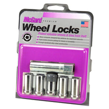 Load image into Gallery viewer, McGard Wheel Lock Nut Set - 5pk. (Tuner / Cone Seat) 1/2-20 / 13/16 Hex / 1.60in. L. - Chrome Lug Nuts McGard
