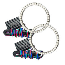 Load image into Gallery viewer, Oracle Ford Mustang V6 13-14 WP LED Projector Fog Halo Kit - ColorSHIFT SEE WARRANTY Fog Lights ORACLE Lighting
