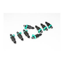Load image into Gallery viewer, DeatschWerks Universal 350cc Low Impedance 11mm Upper Injector - Set of 8 Fuel Injector Sets - 8Cyl DeatschWerks
