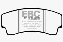 Load image into Gallery viewer, EBC 99-02 Noble M12 2.6 Twin Turbo Yellowstuff Rear Brake Pads Brake Pads - Performance EBC   
