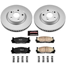 Load image into Gallery viewer, Power Stop 13-18 Lexus ES300h Front Z17 Evolution Geomet Coated Brake Kit Brake Kits - Performance Blank PowerStop
