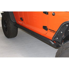 Load image into Gallery viewer, Fishbone Offroad 07-18 Jeep Wrangler JK 4 Door Rubicon Steel Rock Slider - Black Textured Powdercoat Steps Fishbone Offroad
