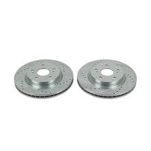 Load image into Gallery viewer, Power Stop 06-13 Suzuki Grand Vitara Front Evolution Drilled &amp; Slotted Rotors - Pair Brake Rotors - Slot &amp; Drilled PowerStop   
