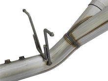 Load image into Gallery viewer, aFe Large Bore-HD 4in 409-SS DPF-Back Exhaust w/Dual Polished Tips 2017 GM Duramax V8-6.6L (td) L5P DPF Back aFe
