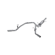 Load image into Gallery viewer, MBRP 2003 Dodge Ram Hemi 1500 5.7L SC/CC-SB Cat Back Dual Split Side Catback MBRP
