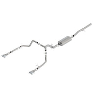 Borla 19 Chevrolet Silverado/GMC Sierra 1500 6.2L SS Touring Catback Exhaust - Square Chrome Tips Catback Borla