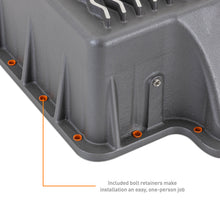 Load image into Gallery viewer, Mishimoto 89-10 Powerstroke E4OD 4R100 5R110 Trans Pan Cast GR Transmission Pans Mishimoto   

