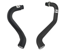 Load image into Gallery viewer, aFe BladeRunner 3in Black Intercooler Hot Cold Side Tubes Combo 02-04 GM Diesel Trucks 6.6L V8 (td) Intercoolers aFe
