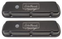 Load image into Gallery viewer, Edelbrock Valve Cover Victor Series Ford 289-302-351W CI V8 Low Black Valve Covers Edelbrock
