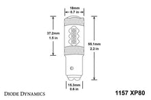 Load image into Gallery viewer, Diode Dynamics 1157 LED Bulb XP80 LED - Amber (Single) Bulbs Diode Dynamics   

