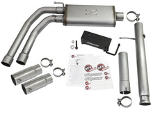 Load image into Gallery viewer, aFe Rebel Series CB 3in Middle Side Exit SS Exht w/Polish Tips 09-16 Chevy Silverado/GMC Sierra 1500 Catback aFe
