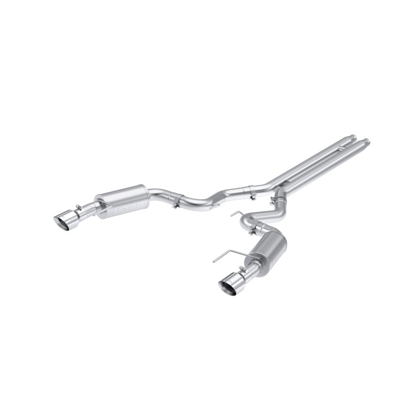 MBRP 2024 Ford Mustang GT S650, 5.0  Aluminized Steel 3in Cat-Back Dual Split Rear (Street) Catback MBRP   