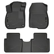 Husky Liners 2017 Honda CR-V Weatherbeater Black Front & 2nd Seat Floor Liners Floor Mats - Rubber Husky Liners