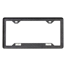 Load image into Gallery viewer, Mishimoto Carbon Fiber License Plate Frame - Matte Apparel Mishimoto
