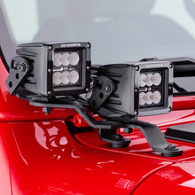 Load image into Gallery viewer, Go Rhino 18-20 Jeep Wrangler JL/JLU/Gladiator JT Light Mount - Two 3in Cubes Offset Light Mounts Go Rhino
