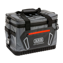 Load image into Gallery viewer, ARB Cooler Bag Charcoal w/ Red Highlights 15in L x 11in W x 9in H Holds 22 Cans Tow Straps ARB
