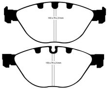 Load image into Gallery viewer, EBC 06-10 BMW M5 5.0 (E60) Bluestuff Front Brake Pads Brake Pads - Racing EBC   
