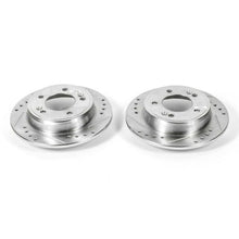 Load image into Gallery viewer, Power Stop 11-19 Hyundai Elantra Rear Evolution Drilled &amp; Slotted Rotors - Pair Brake Rotors - Slot &amp; Drilled PowerStop   
