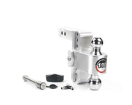 Weigh Safe 180 Hitch 6in Drop Hitch & 2in Shank (10K/12.5K GTWR) w/WS05 - Aluminum | CTB6-2-KA