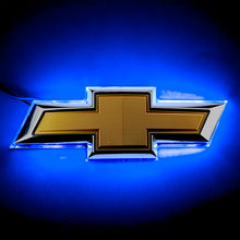 Load image into Gallery viewer, Oracle 14-15 Chevrolet Camaro Illuminated Bowtie - Blue SEE WARRANTY Light Accessories and Wiring ORACLE Lighting
