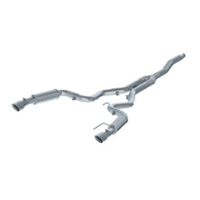 Load image into Gallery viewer, MBRP 15-18 Ford Mustang EcoBoost 2.3L T409 3in Cat Back Dual Split Rear Exit (Street Version) Catback MBRP
