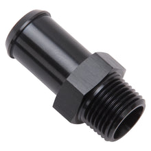 Load image into Gallery viewer, Edelbrock Hose End Straight 3/8In NPT to 5/8In Barb Black Anodize Fittings Edelbrock
