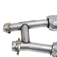 Load image into Gallery viewer, BBK 86-93 Mustang 5.0 High Flow H Pipe With Catalytic Converters - 2-1/2 Downpipe Back BBK
