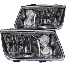 Load image into Gallery viewer, ANZO 1999-2005 Volkswagen Jetta Crystal Headlights Black w/o Bulbs Headlights ANZO
