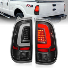 Load image into Gallery viewer, ANZO 2008-2016 Ford F-250 LED Taillights Black Housing Clear Lens (Pair) Tail Lights ANZO
