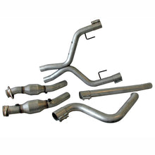 Load image into Gallery viewer, BBK 05-09 Mustang 4.0 V6 True Dual Cat Back Exhaust Conversion Kit With X pipe Catback BBK
