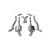 Load image into Gallery viewer, Corsa 2011-2013 Chevrolet Camaro SS 6.2L V8 Manual Xtreme 3in Cat-Back (No Tips Uses Factory Bezels) Catback CORSA Performance
