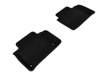 Load image into Gallery viewer, 3D MAXpider 2007-2012 Lexus LS460 Kagu 2nd Row Floormats - Black Floor Mats - Rubber 3D MAXpider   
