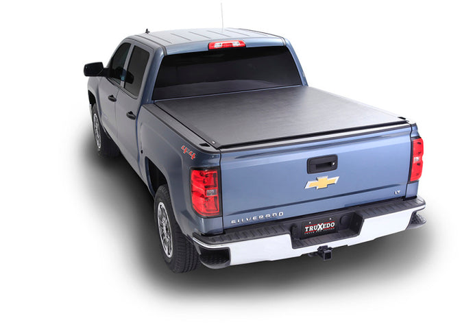 Truxedo 07-13 GMC Sierra & Chevrolet Silverado 1500/2500/3500 w/Track System 8ft Deuce Bed Cover Bed Covers - Folding Truxedo   