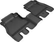 Load image into Gallery viewer, 3D MAXpider 2018-2020 Jeep Wrangler JL Unlimited Kagu 2nd Row Floormats - Black Floor Mats - Rubber 3D MAXpider   
